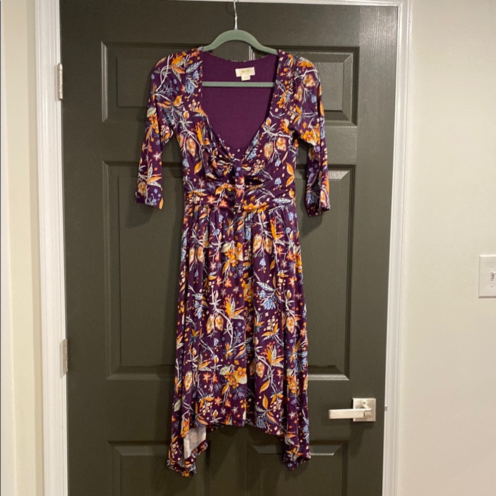 Maeve Anthropologie 3/4 sleeve Dress - Size Small